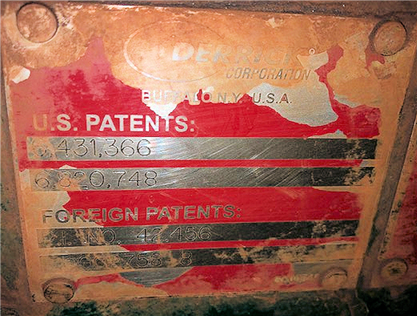 3 Units - Derrick Model 2sg48-60w-5stk Stack Sizer, 5-deck Vibratory Screens)